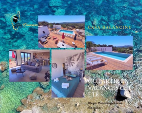Casa Balancinu Vue panoramique sur montagne et Mer Piscine Privée